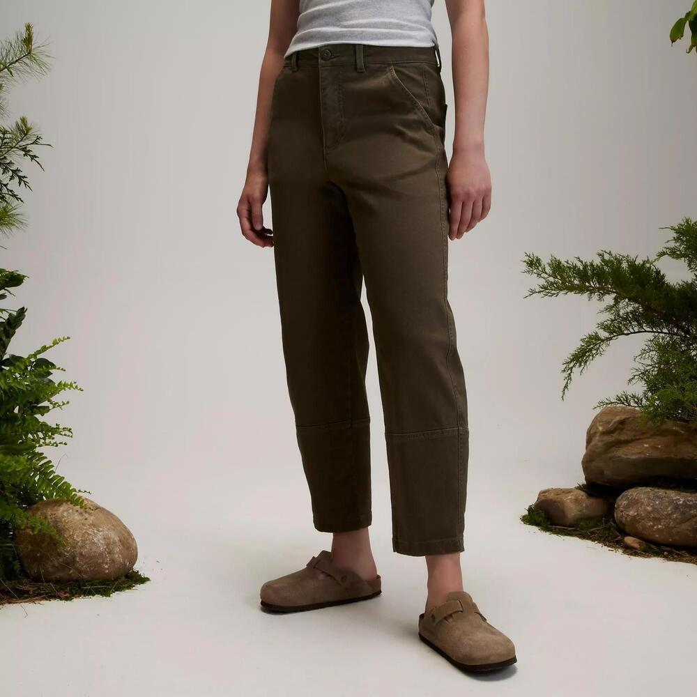 Alpine Design Women's Barrel Pants, Size 12, Vintage Olive